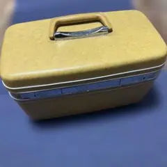 ビンテージ　サムソナイト　メイクボックス　鍵あり Samsonite】サムソナイト・鍵付き・キャメル・ヴィンテージ