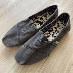 TOMS デニム スリッポン デニムグレー