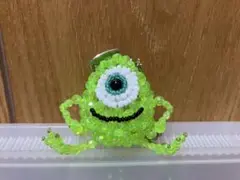 ディズニーリゾート モンスターズインク マイク・ワゾウスキ ビーズストラップ