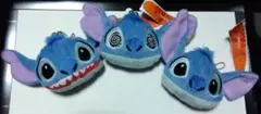 ディズニー　スティッチ　がま口財布　コインケース×３個　Disney