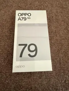 新品未開封　OPPO A79 5G ミステリーブラック　ワイモバイル