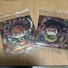 鬼滅の刃ディフォルメシールウエハース 2枚セット