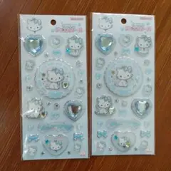 サンリオ チャーミーキティ キラキラジュエルシール2袋：バレエコア2024年製