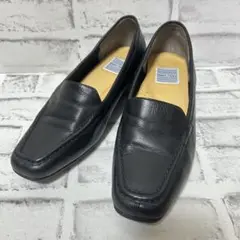 【美品】blanc/bleu ブランブルー ローファー　ウェッジソール　24.0