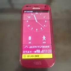 NTT DOCOMO F-01L スマートフォン 本体のみ　SIMフリー端末