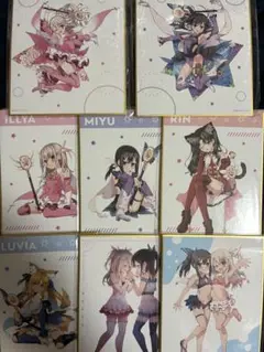 プリズマ☆イリヤ 色紙　8種セット　くじ引き堂