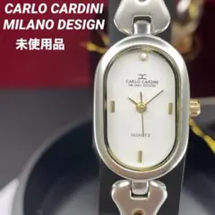 未使用 CARLO CARDINI ミラノデザイン QZ 日本製ムーブ 腕時計