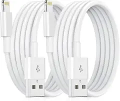 iPhone 充電ケーブル ライトニングケーブル 1M 2本セット 急速充電