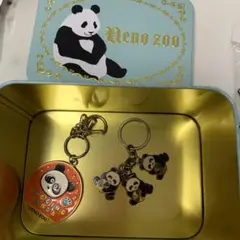 上野動物園　限定　缶　パンダ　シンシン＆シャンシャン　おまけ付