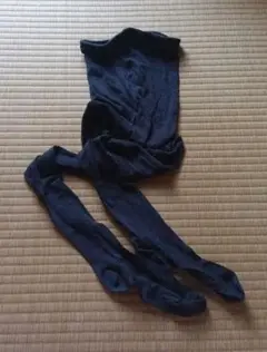 ユニクロ　マメクロゴウチ　タイツ　Lサイズ　チャコールグレー