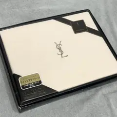 【新品】YSL イヴサンローラン コットンフラノシーツ