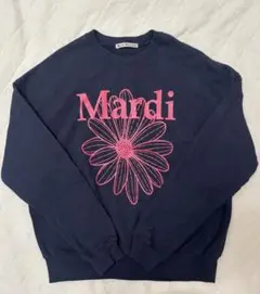 Mardi フラワープリント トレーナー