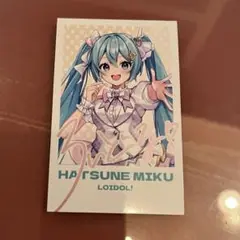初音ミク ろいどる！ ろいどる クリエイターズマーケット 特典 チェキ