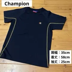 Champion ブラック Tシャツ チャンピオン　黒