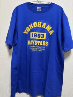 XLメンズ横浜ベイスターズ 1993年設立記念Tシャツ