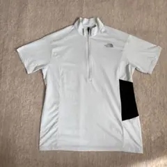 NORTH FACE ショートスリーブ　ハーフジップシャツ　ノースフェイス
