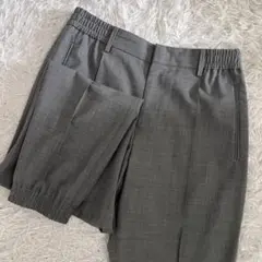 未使用級✨24ss ポールスミス スラックスジョガーパンツ 永久クリース 伸縮