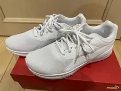 PUMA プーマ ホワイト スニーカー　レディース　24.5センチ