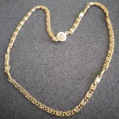 金色のリンクチェーンネックレス usapat4074400
