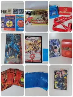 【初期】デュエルマスターズ　デッキケース　ファイル　スリーブ　グッズまとめ売り