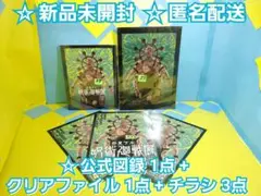 芥見下々 呪術廻戦展 公式図録 + クリアファイル キービジュアル + チラシ