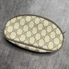 【OLD】GUCCI GG ポーチ 小物 バニティ メンズ vintage 人気