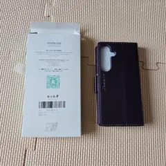 Galaxys24用ケース　マグネット式パープル