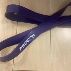 PROIRON レジスタンスバンド トレーニング チューブ　パープル