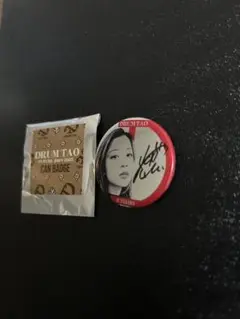 DRUM TAO 缶バッジ サイン入り