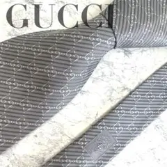 GUCCI グッチ ネクタイ GG柄 シルク100% 0060