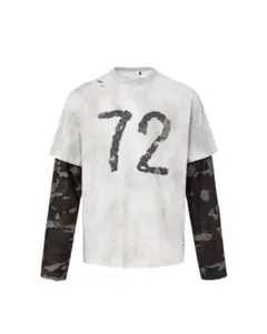 【公式正規品】ninety-nine 72 camouflage L/S
