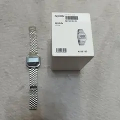 【中古】NIXON RE-RUN シルバー