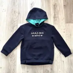 ANNA SUI mini 胸ロゴフリルパーカー