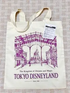 東京ディズニーランド　トートバッグ　ワールドバザール　シンデレラ城