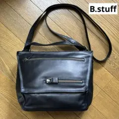 B.stuff ビースタッフ 2WAY ショルダーバッグ￼ バンドバッグ レザー