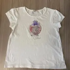 ANY FAM香水ボトルプリントTシャツ１５０