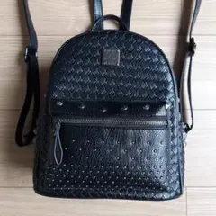 黒スタッズリュック 【ノーブランド】