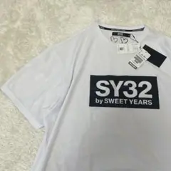 【新品】SY32 bysweetyears／ビッグロゴ スポーツTシャツ 4L