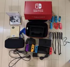 【付属品完備】Switch本体 Joy-Con4個 512GBmicroSD付き