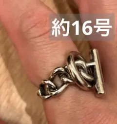 エシャペ　クロワゼット　ビンテージ　silver925 サイズ16前後