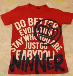 BABY DOLL プリントTシャツ