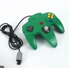 新品互換品 NINTENDO64 ニンテンドー64 コントローラー グリーン
