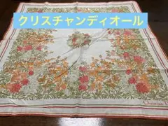 値下げ★美品★まとめ買い割引あり★クリスチャンディオール Dior 花柄スカーフ