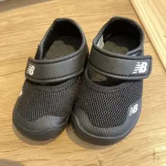 New Balance ベビーサンダル ブラック 12