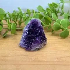 アメジストクラスター 置き物 原石 約120g ブラジル産