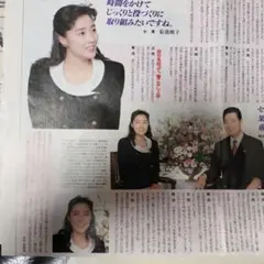 断捨離特価　菊池桃子　有森也実　セシールの広告