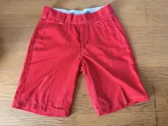 早いもの勝ち！！ほぼ新品！！Dickies 赤 ショートパンツw28