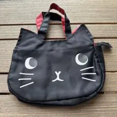 猫の顔デザイン トートバッグ