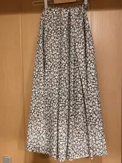 バーニーズニューヨーク◆花柄ボリュームスカート◆美品