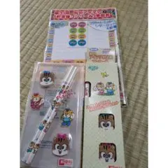 チップとデール 文房具セット